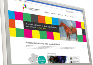 Powys Arts Month Website