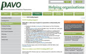 PAVO Internal Content Page